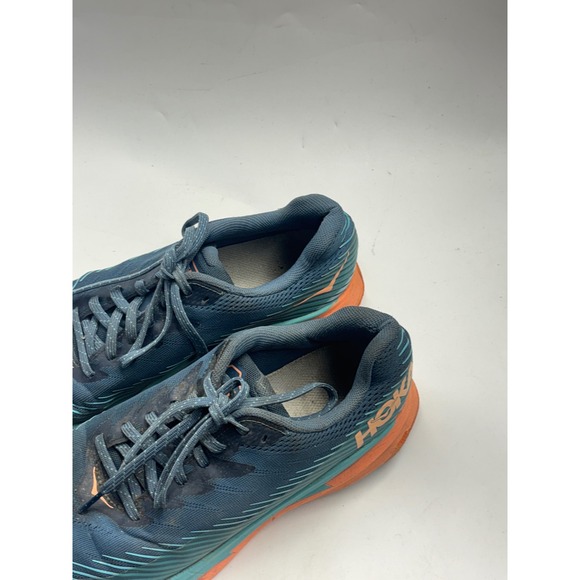 Hoka One One Torrent 2 Womens 10 Trail Running Shoes Teal Orange 1110497 RTCN - Picture 3 of 13